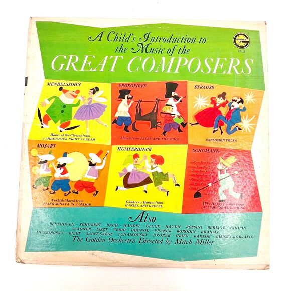 A Child's Introduction to The Music of the Great Composers Miller RARE Vinyl LP - Picture 6 of 6